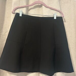 J. Crew Classic Black Mini Skirt